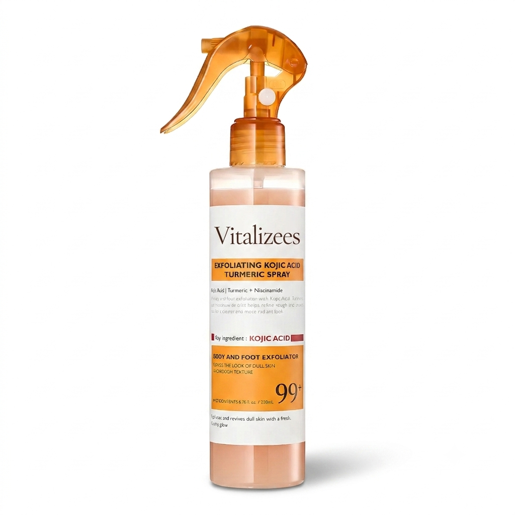 Vitalizees Peel Shot - Kojic + Turmeric Body Peel Spray